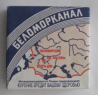 <span class="mw-page-title-main">Belomorkanal</span> Russian cigarette brand