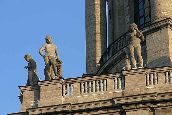 Allegories of the Civic Virtues on the Altes Stadthaus, Berlin