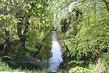 The last trace of the Croydon Canal Betts Park, Anerley.jpg