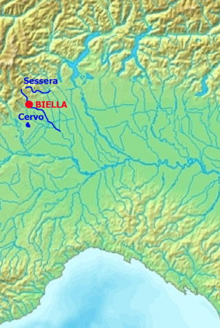 <span class="mw-page-title-main">Hydrography of the Biella region</span> Waterways in the province of Biella, Italy