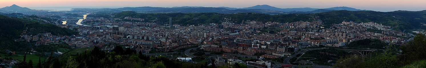 Panorámica del Gran Bilbao