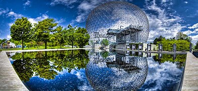 Vue panoramique schématisée de la biosphère.