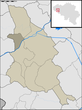 Kaart van Bissegem