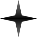 4 Point Gradient Star