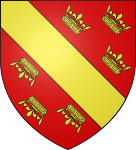 Blason moderne du Haut-Rhin (Alsace) - allié