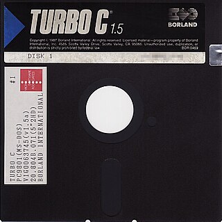 <span class="mw-page-title-main">Borland Turbo C</span> Discontinued C IDE and compiler