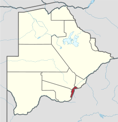 المقاطعة الجنوب شرقية: مقاطعة في بوتسوانا