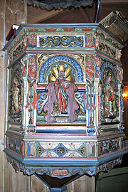 Pulpit detail