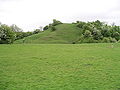 The remains of Brinklow Castle