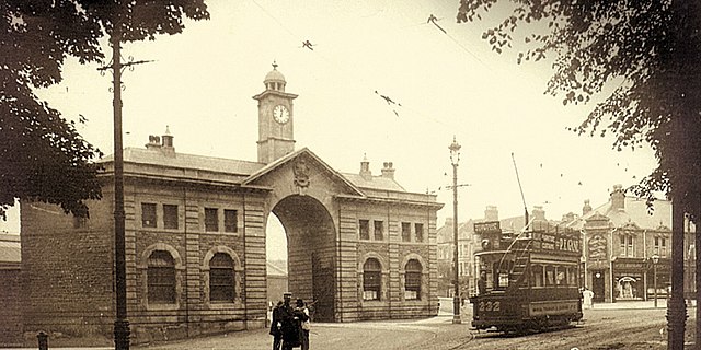 Brislington Tram Depot circa 1900