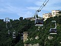 Die Rheinseilbahn am Eröffnungstag