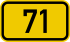 Bundesstraße 71 number.svg