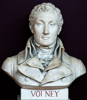 Buste de Constantin-François Chassebœuf de La Giraudais - comte Volney - dit Volney -- Salle du serment du jeu de paume -- Versailles.jpg