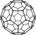 Buckminsterfullerene C60: Річард Смоллі з колегами синтезували молекулу фулерену 1985 року.