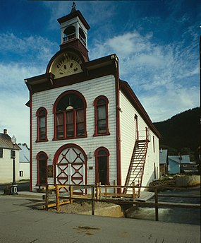 Old City Hall, built 1883. Photo: Historic American Buildings Survey