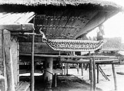 A Karo coffin in Northern Sumatra