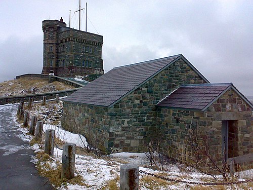 Cabot Tower located in St John's