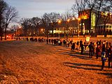 uslim Ban Protest DC - Candlelight Walk from the Islamic Center to Vice President Pence residence