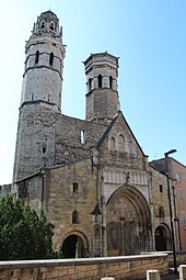L'ancienne cathédrale Vieux-Saint-Vincent, romane et gothique.