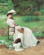 La Femme au chien (1904)