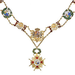 Collar of the Order of Isabella the Catholic(Spain)