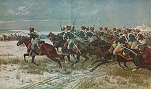 Charge des hussards britanniques à Benavente, le 29 décembre 1808.jpg