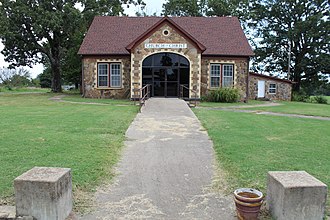 Front view of the Church of Christ in Guy, Arkansas, September 2018 Church of Christ in Guy, AR.jpg