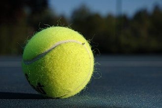 A tennis ball Closeup of a tennis ball (2).jpg