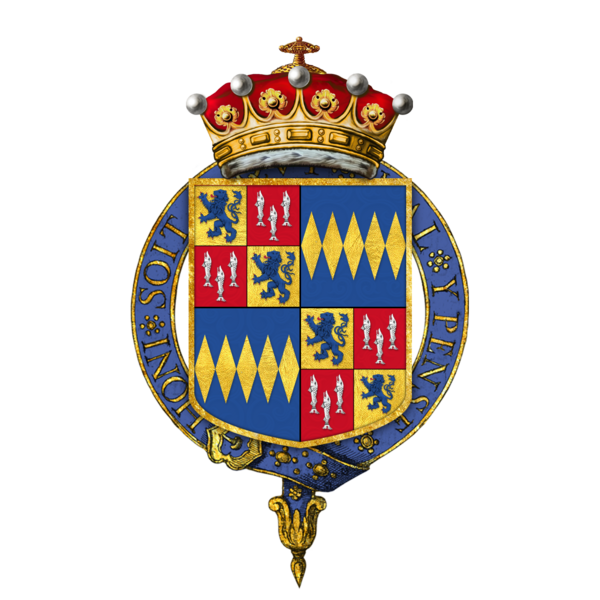 File:Coat of arms of Hugh Percy, 2nd Earl of Northumberland, KG.png