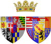 Coat of arms of Joséphine of Lorraine as Princess of Carignan.png