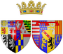 Coat of arms of Joséphine of Lorraine as Princess of Carignan.png