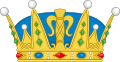 Coronet of the Crown Prince of Sweden.svg