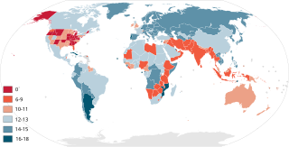 <span class="mw-page-title-main">Age of criminal responsibility</span> Minimum age at which a child is capable of committing criminal offences