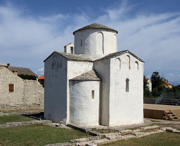 Church of the Holy Cross in Nin, built in the 9th century, is known under the moniker of "the smallest cathedral in the world"