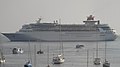 Cruise ship in Villefranche harbour (Sovereign).jpg