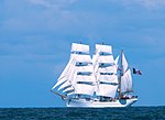 Cuauhtémoc i Tall Ships Race 2019