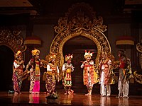 Arja performance in 2020 Cultural of Bali.jpg