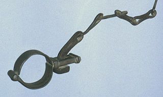 Legcuffs Physical restraints used on the ankles