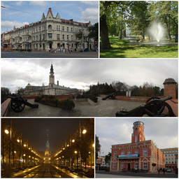 Collage från Częstochowa