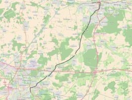 Spoorlijn Braunschweig-Gliesmarode - Fallersleben op de kaart