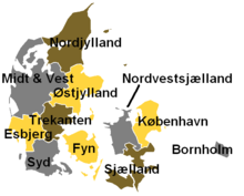 DR's regionale afdelinger - Wikipedia, den frie encyklopædi