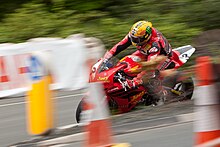 John McGuinness set a new lap record at the end of the Superbike TT Dainese Superbike TT 2013 - 3 - John McGuinness setting another record!.jpg