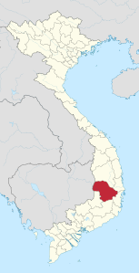 Provincia di Dak Lak – Localizzazione