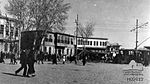 Uma praça de Damasco em 1918