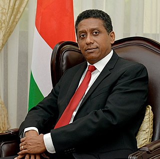 Danny Faure President of Seychelles (2016-2020)