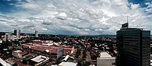 A view of Davao City as seen in July 2018 Davao Skyline.jpg