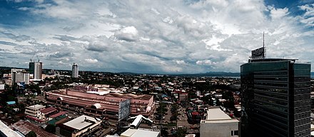 A view of Davao City as seen in July 2018
