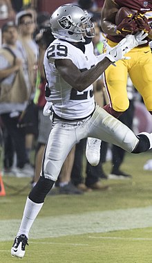 Amerson with the Raiders in 2017 David Amerson 2017.jpg