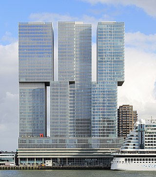 <span class="mw-page-title-main">De Rotterdam</span> Building on the Wilhelminapier in Rotterdam