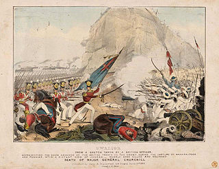 <span class="mw-page-title-main">Gwalior campaign</span> Colonial war